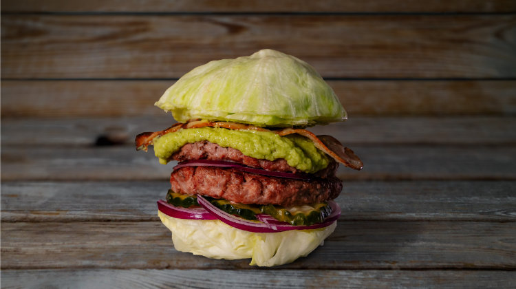 Paleo BaconGuacamole Burger