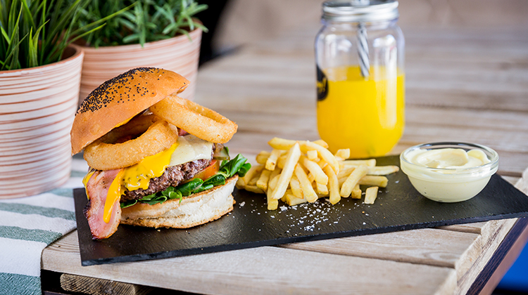 Vegan Burger Crispy Onion