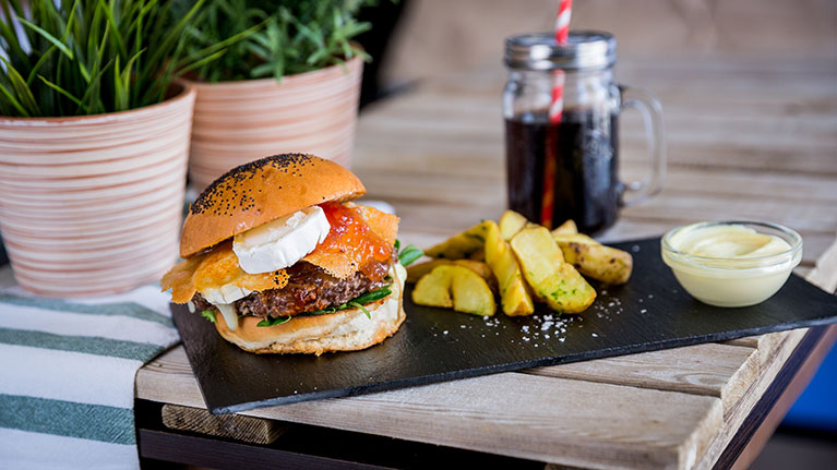 Burger Queso De Cabra Yecla33