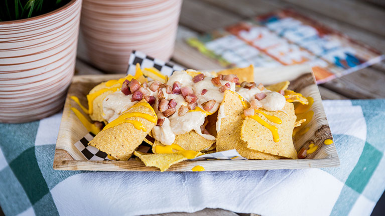 Entrante Nachos Cheesebacon Yecla33