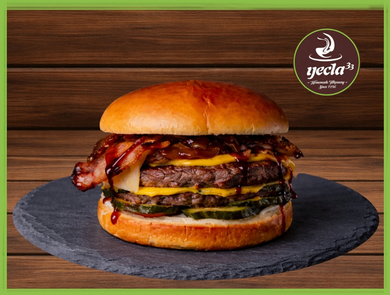 Burger Smash Cheese Bacon P