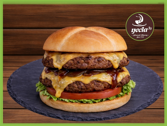 Burger Vegan Doble Cheese P