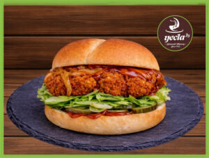 Burger Vegan Crispy Seitan P