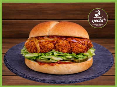 Burger Vegan Crispy Seitan P