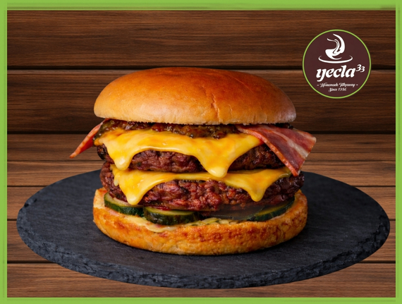 Vegan Smash Cheese Bacon P