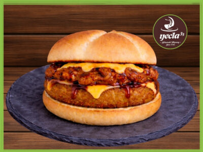 Burger Vegan Pulled Ribs P