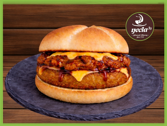 Burger Vegan Pulled Ribs P