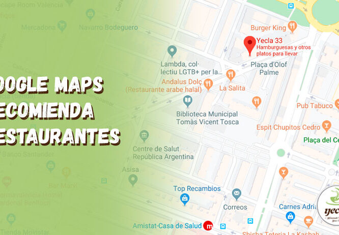 cenar en valencia google maps