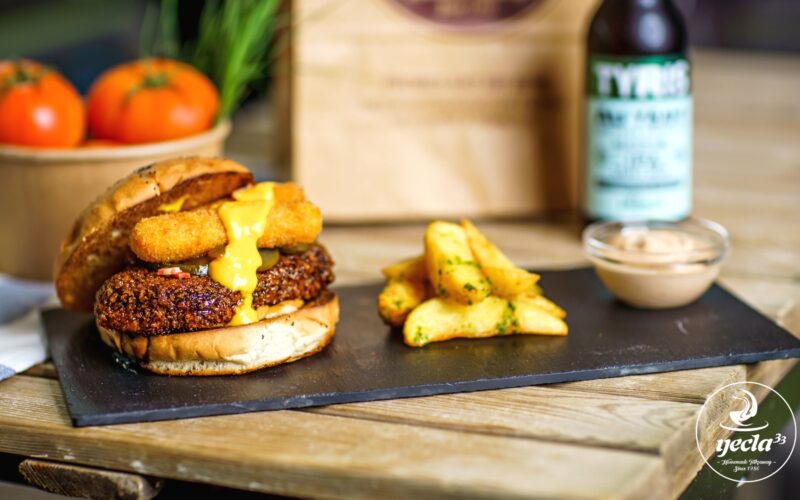 hamburguesa vegana de Yecla33