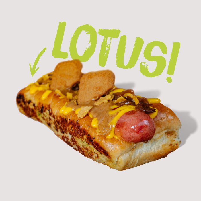 Vegan Hot dog Lotus