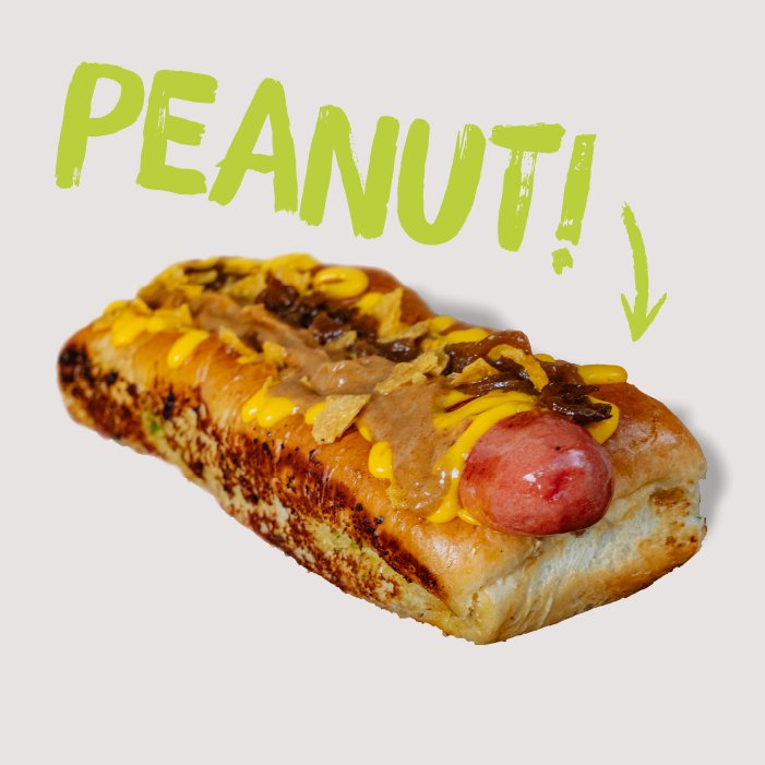 Vegan Hot dog Peanut
