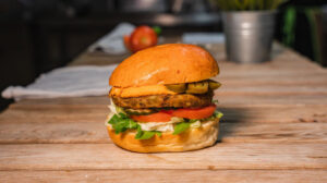 hamburguesa vegetariana