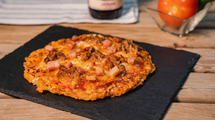 pizza proteica en valencia de barbacoa