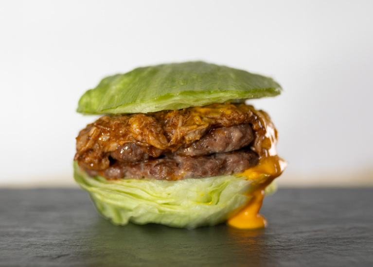 FOTO Hamburguesa Proteica Beef Ribs