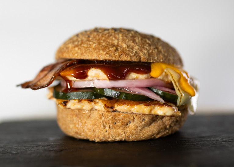 FOTO Hamburguesa Proteica Cheese Bacon