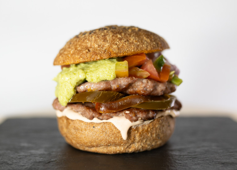 hamburguesa proteica yecla33