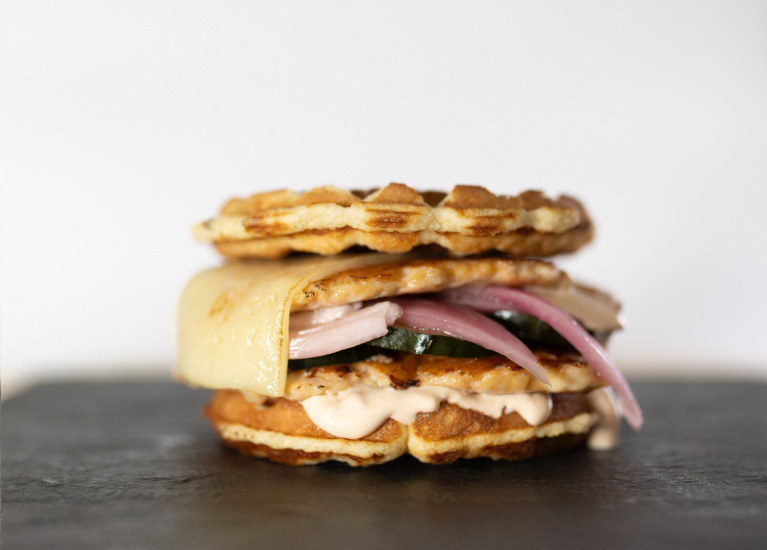 FOTO Hamburguesa Proteica Cheese