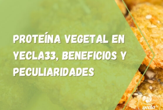 Proteína vegetal en Yecla33, beneficios y peculiaridades