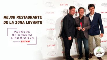 ¡Galardonados como el Mejor Restaurante de Comida a Domicilio de Levante 2019!